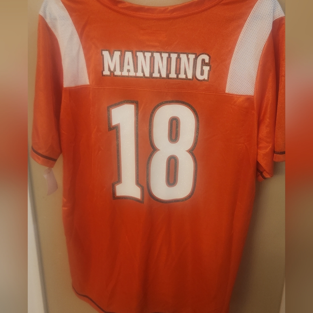 NEW Womens NFL Broncos Glittered Jersey XXL - Picture 2 of 5